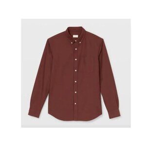 NWT Long Sleeve Solid Oxford Shirt | Club Monaco